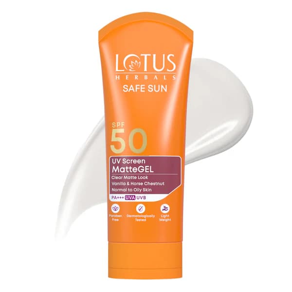 Lotus Safe Sun UV Screen MatteGEL Sunscreen SPF-Main image