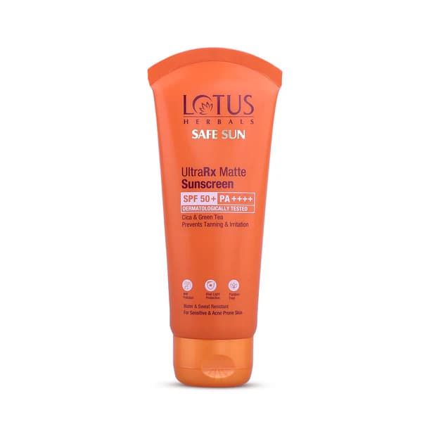 Lotus Safe Sun UltraRx Matte Sunscreen SPF,50g-Main image
