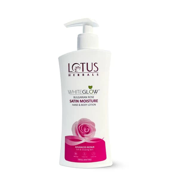 Lotus WhiteGlow Satin Moisture Hand & Body Lotion,270ml-Main image