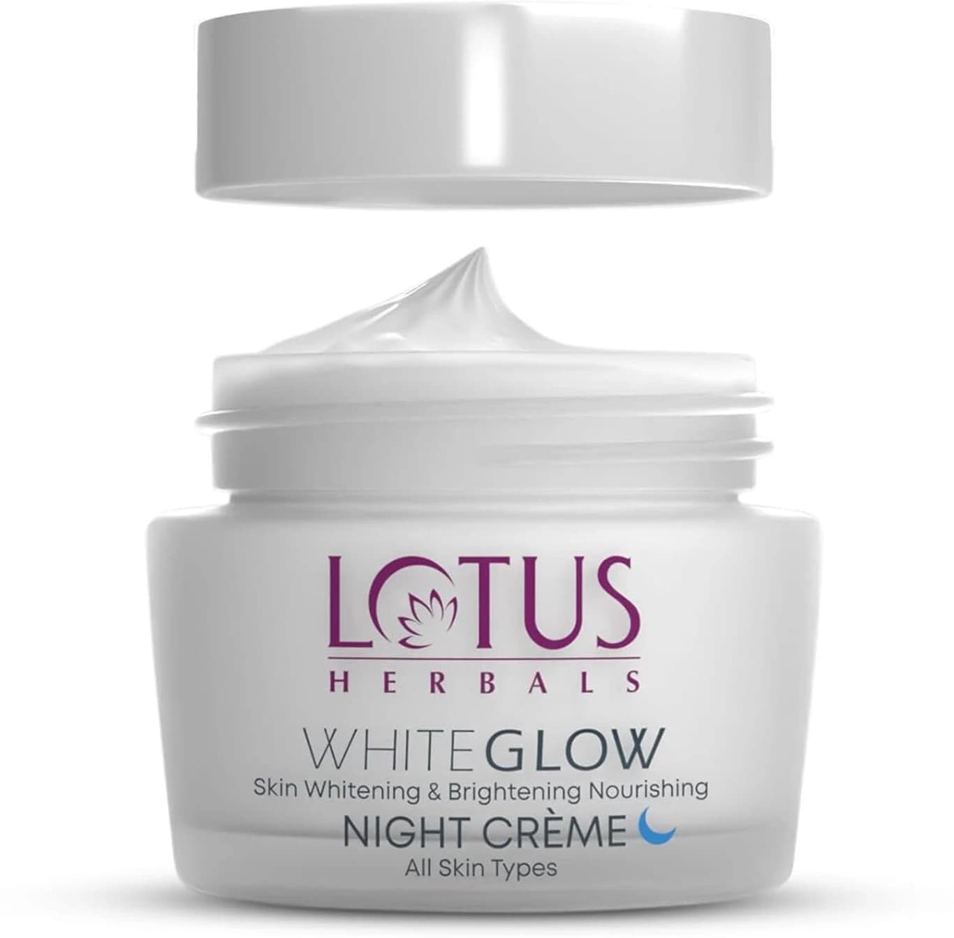 Lotus WhiteGlow Skin Brightening & Nourishing Night Cream,40g-Main image