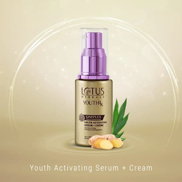 Lotus YouthRx Youth Activating Serum +Cream,30ml-Main image