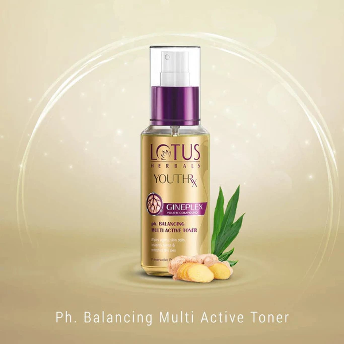 Lotus YouthRx pH Balancing Multi Active Toner,100ml-Main image