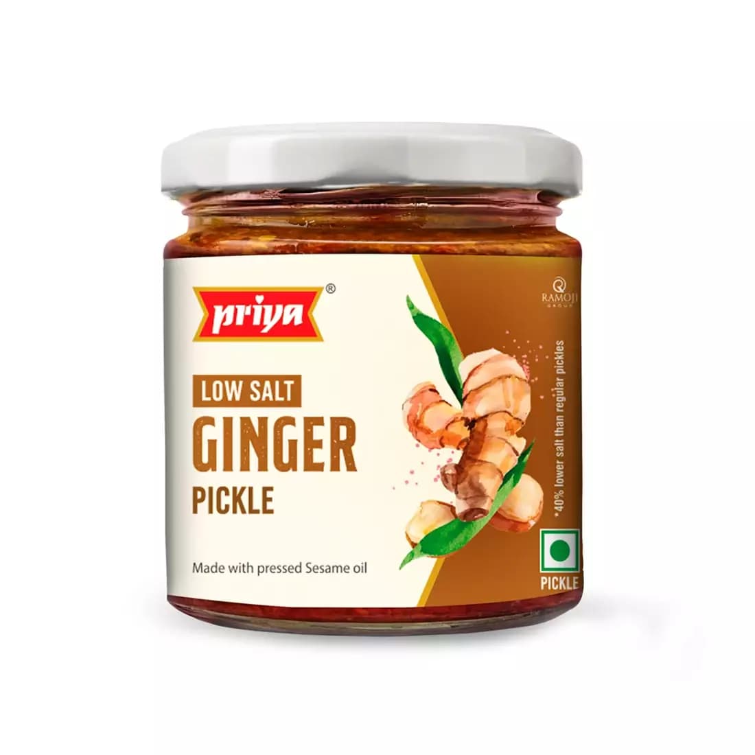Low Salt Ginger Pickle 200g-Main Image