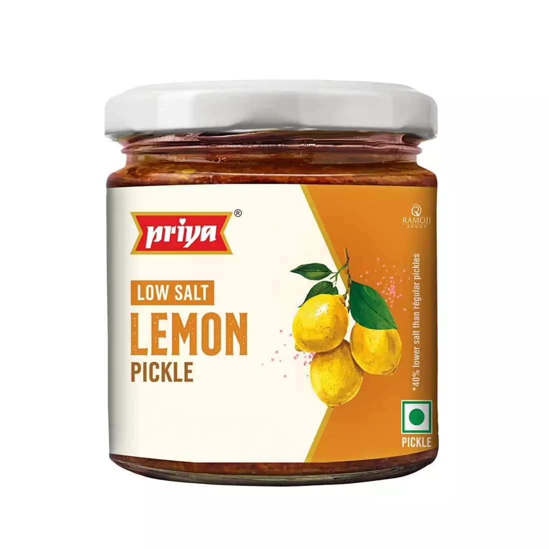Low Salt Lemon Pickle 200g-Main Image