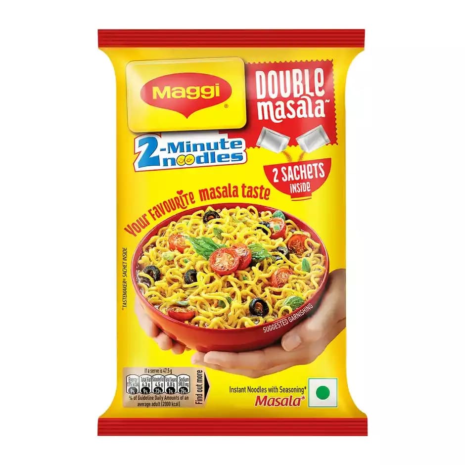 Maggi Double Masala Instant Noodles,95g-Main image