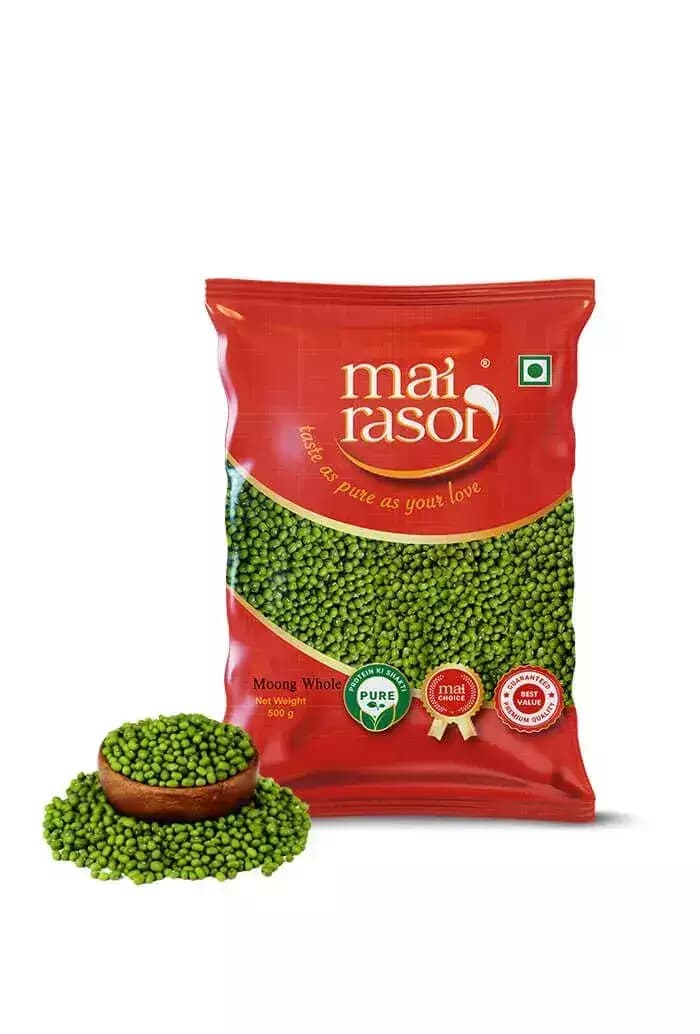 Mai Rasoi Hari Moong, 500g-Main image