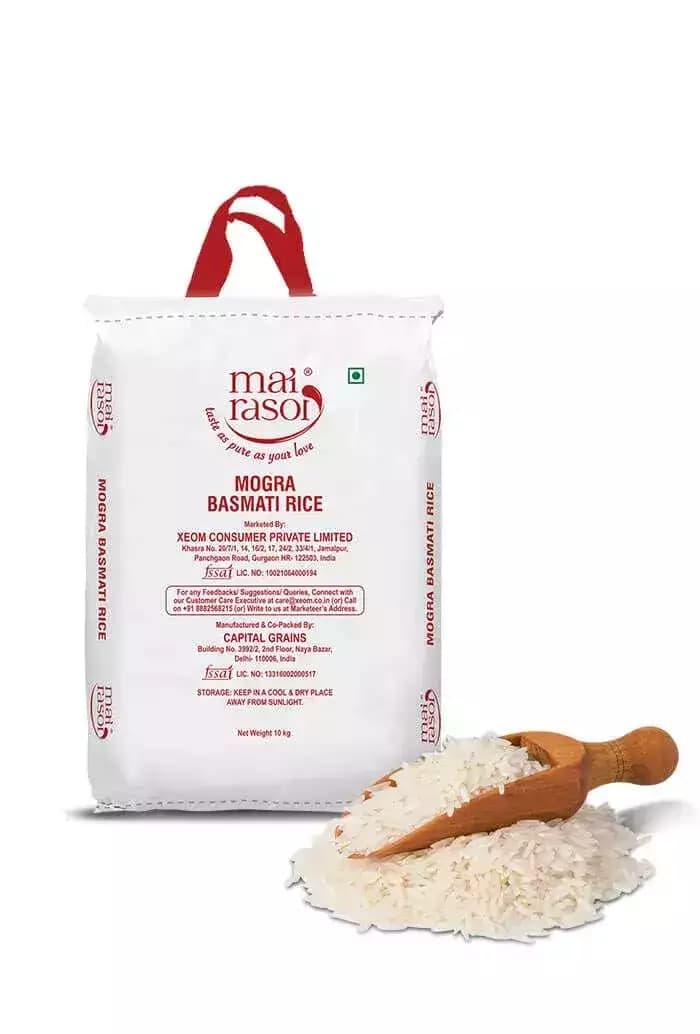 Mai Rasoi Mogra Basmati Rice, 10kg-Main image