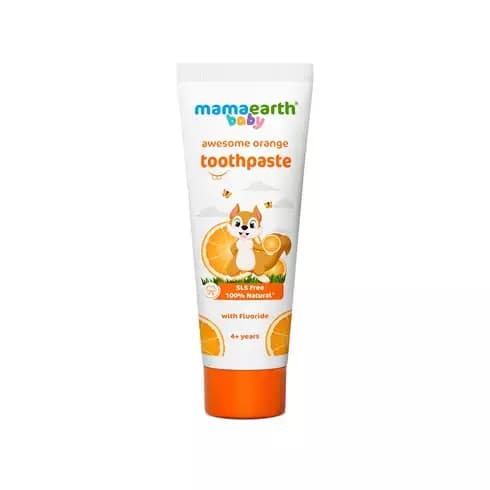 Mamaearth Awesome Orange Toothpaste,50g-Main image