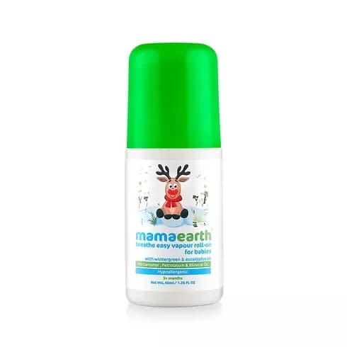 Mamaearth Breathe Easy Vapour Roll on,40ml-Main image
