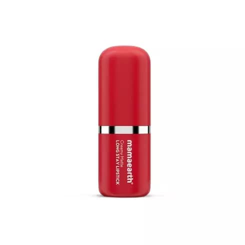 Mamaearth Creamy Matte Long Stay Lipstick,Ruby Crush-Main image