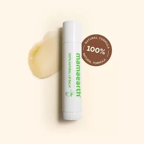 Mamaearth Natural Lip Balm,Shea Butter-Main image