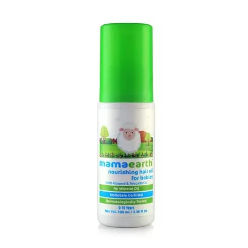 Mamaearth Nourishing Hair Oil for Babies,100ml-Main image