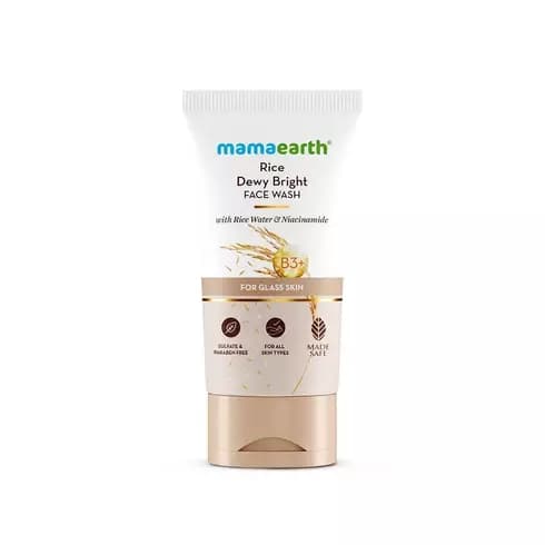 Mamaearth Rice Dewy Bright Face Wash-Main image