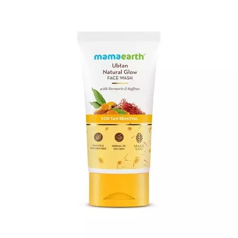 Mamaearth Ubtan Natural Glow Face Wash-Main image