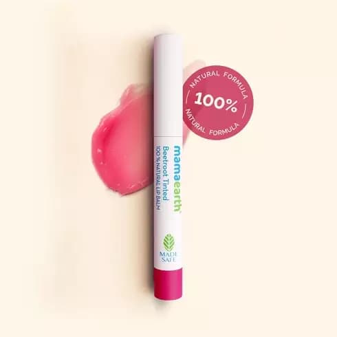 Mamaearth Beetroot Tinted 100% Natural Lip Balm — 2 g