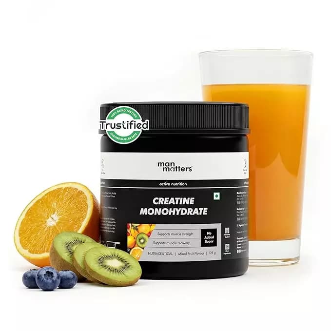 Man Matters Micronised Creatine Monohydrate,125g-Main image
