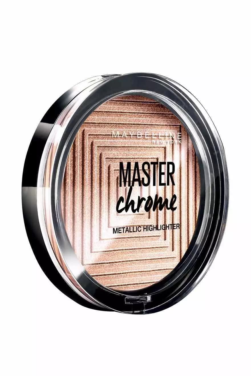 Maybelline Facestudio Master Chrome Metallic Highlighter Makeup,Molten Gold-Main image