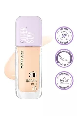Maybelline Super Stay Lumi Matte Foundation,115-Main image
