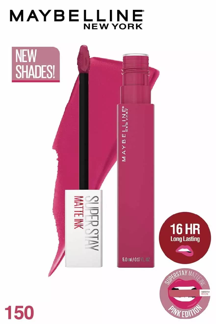 Maybelline SuperStay Matte ink Liquid Lipstick x Pinks Edition,Savant-Main image