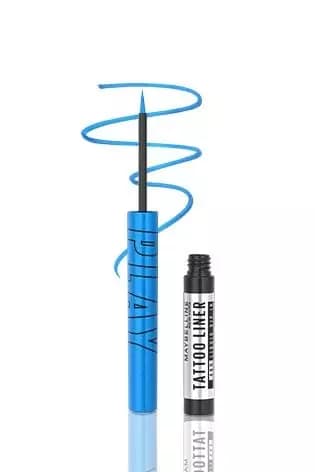 Maybelline Tattoo Liner Play 48H Colored Liquid Eyeliner — Blue