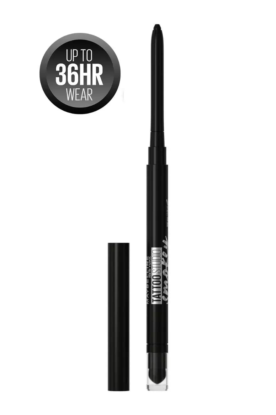 Maybelline Tattoo Studio Smokey Black Gel Pencil Eyeliner — 0.28 g
