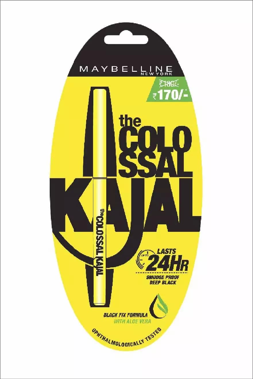 Maybelline The Colossal Black Kajal 24 Hr — 0.35 g