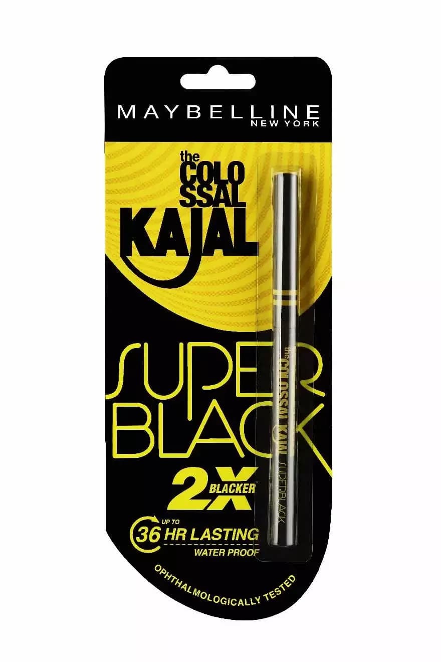 Maybelline The Colossal Kajal Super Black — 0.35 g
