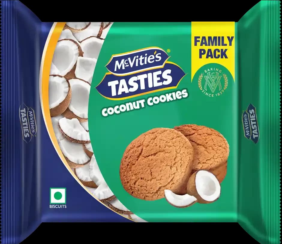 McVitie's Tasties Coconut Biscuits,522.5g-Main image