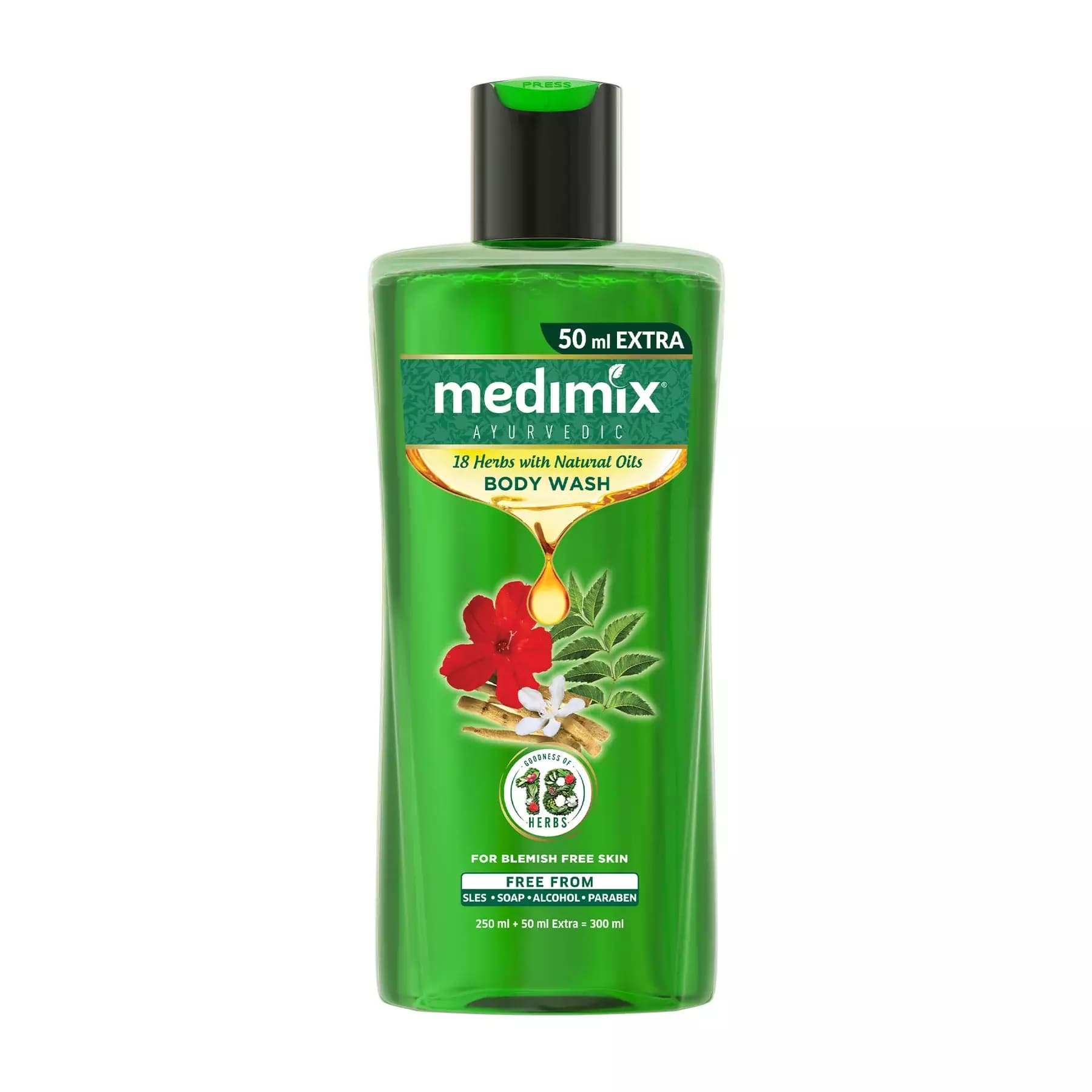 Medimix 18 Herbs with Natural Oils Body Wash-Main image