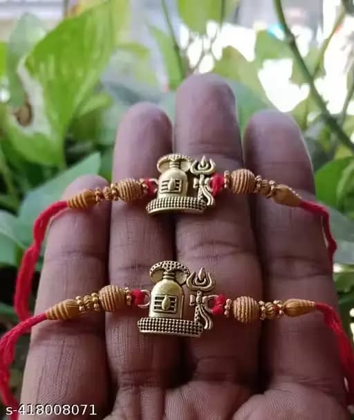 Meesho Fancy Shivling Rakhi,250g-Main image