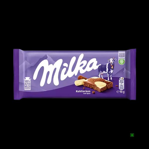 Milka Cow Spot Milk Chocolate Bar,90g-Main image