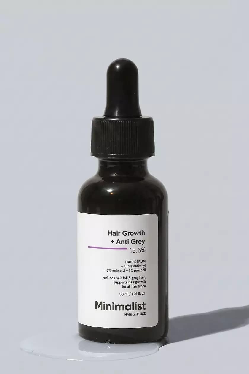 Minimalist Hair Growth + Anti-Grey 15.6 Hair Serum,30ml-Main image