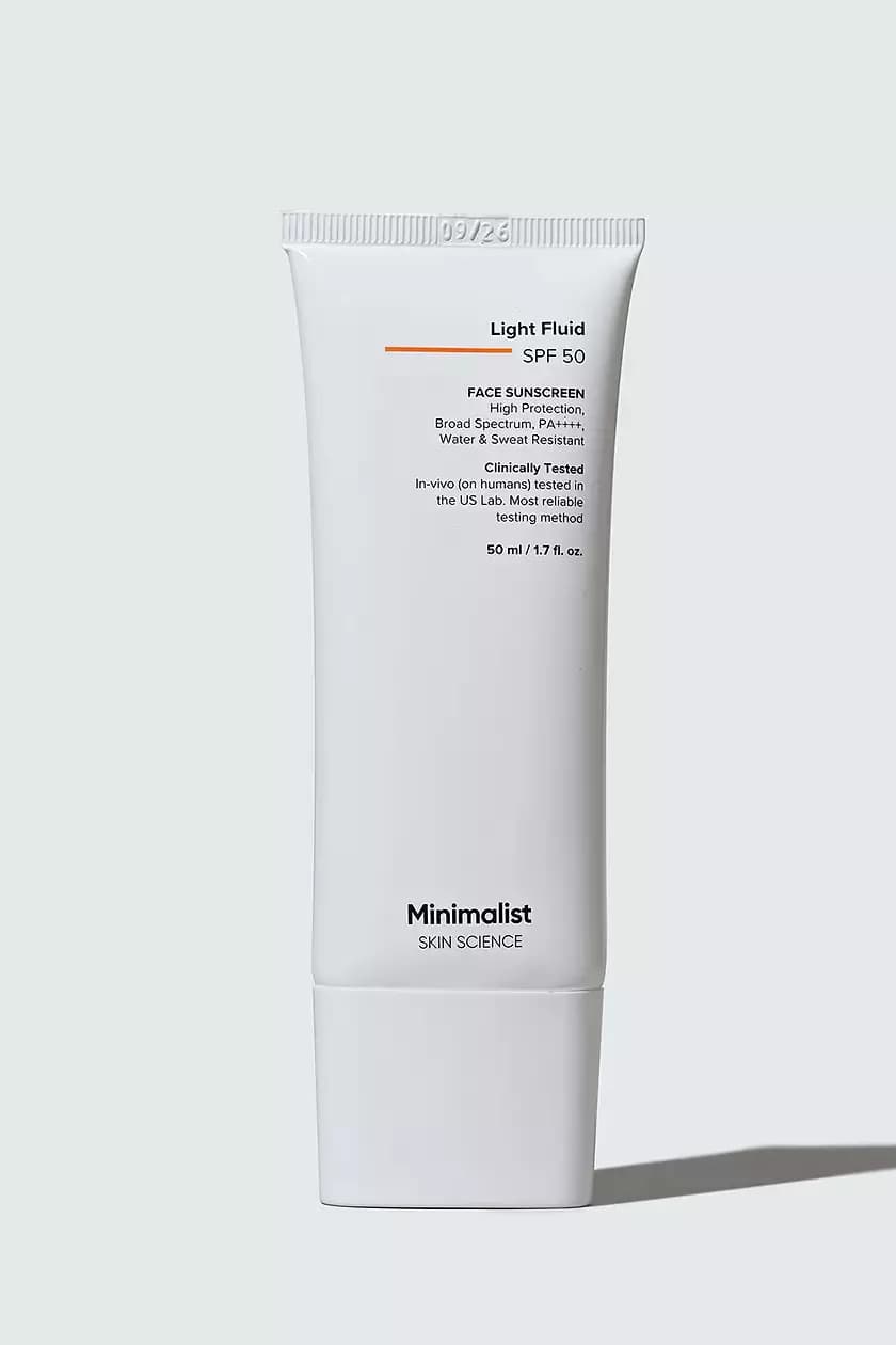 Minimalist Light Fluid SPF 50 Sunscreen,50ml-Main image