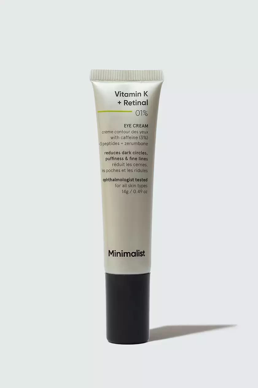 Minimalist Vitamin K + Retinal 1 Eye Cream,14g-Main image