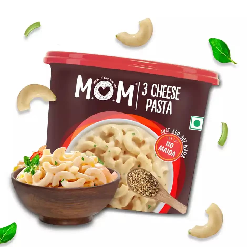 Mom Cheese Instant Pasta Quick Cook Pasta,74g-Main image