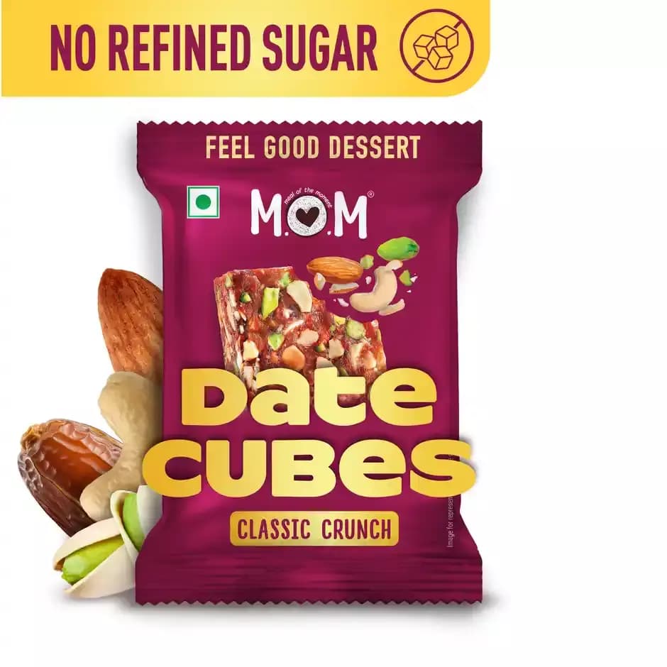 Mom Classic Crunch Date Cubes,20g-Main image