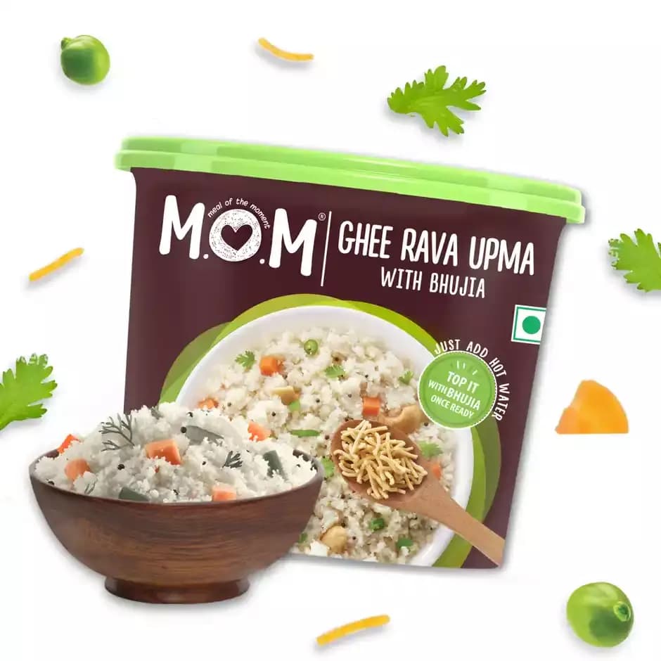 Mom Ghee Rava Upma With Bhujia,75g-Main image