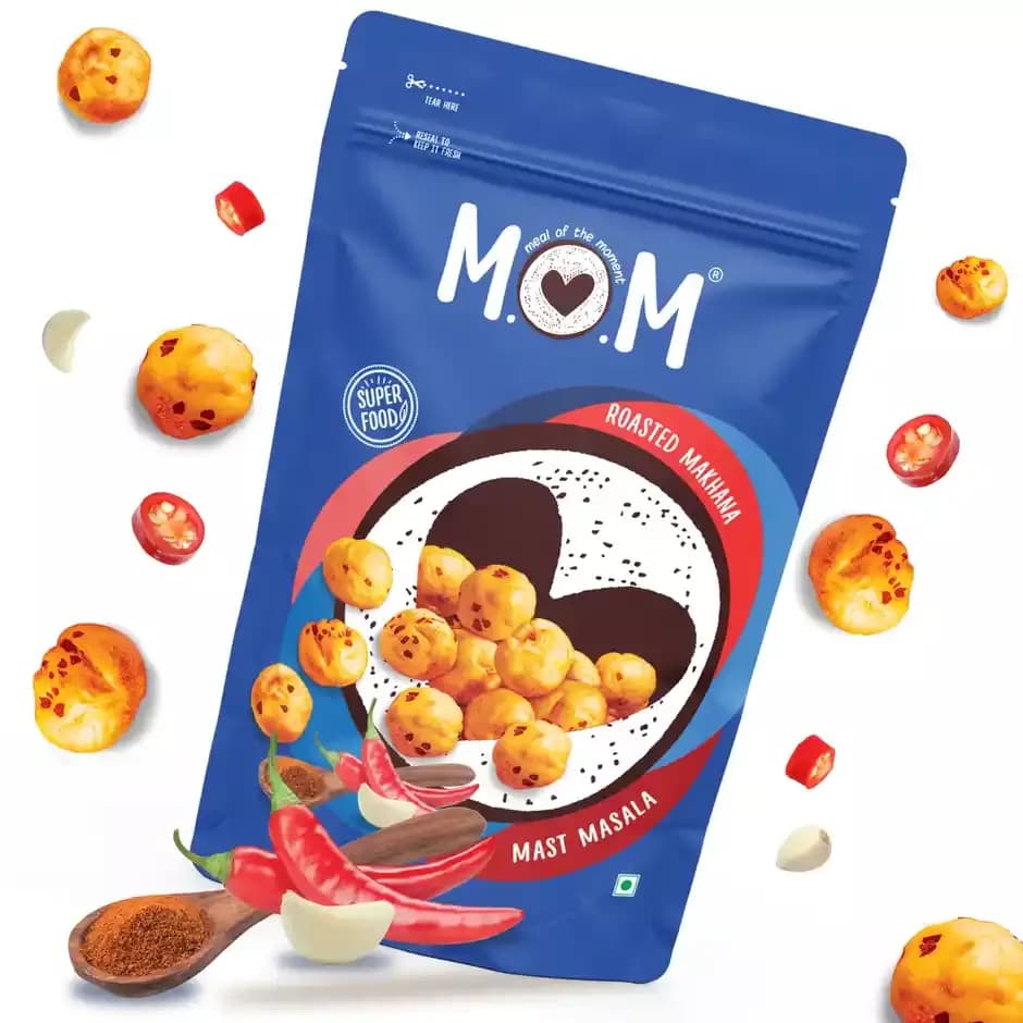 Mom Mast Masala Roasted Makhana,52g-Main image