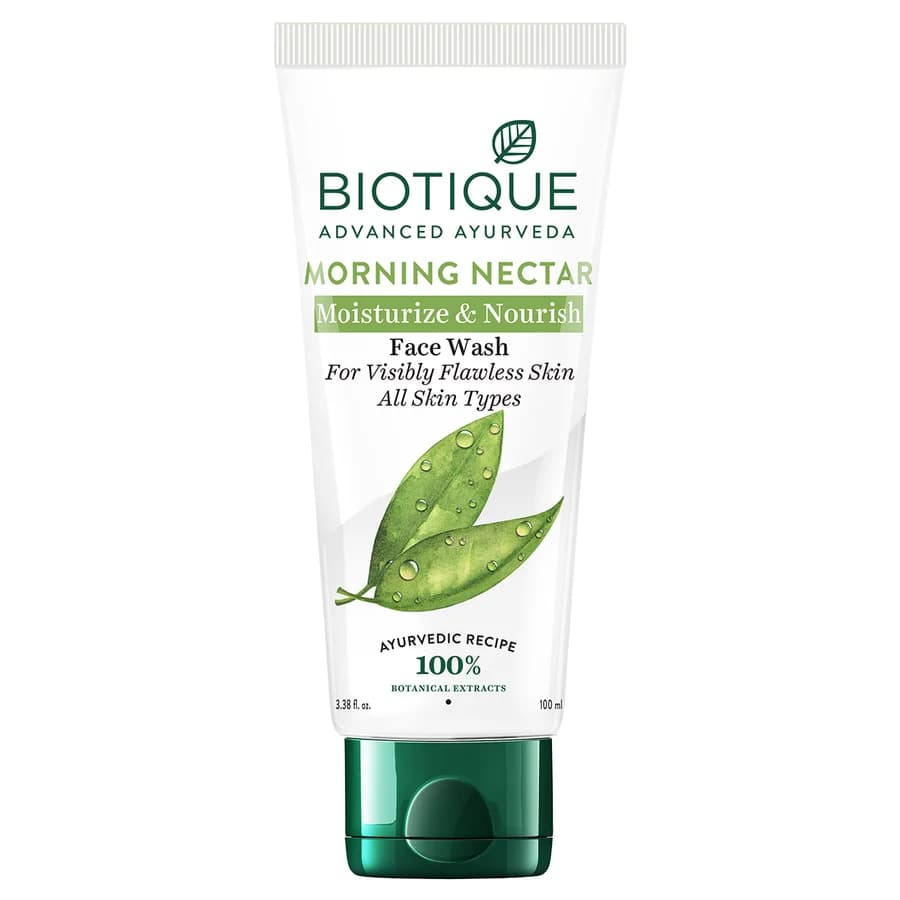 Morning nectar moisturize & nourish face wash, 100 ml-Main Image