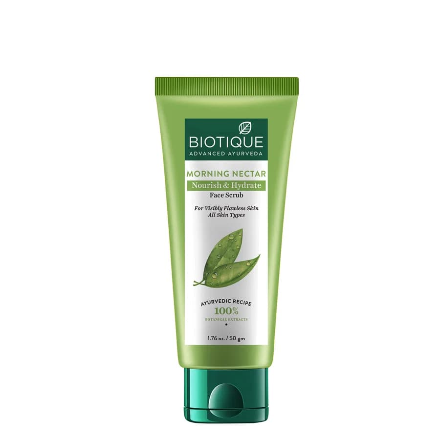 Morning nectar nourish & hydrate face scrub, 50 g-Main Image