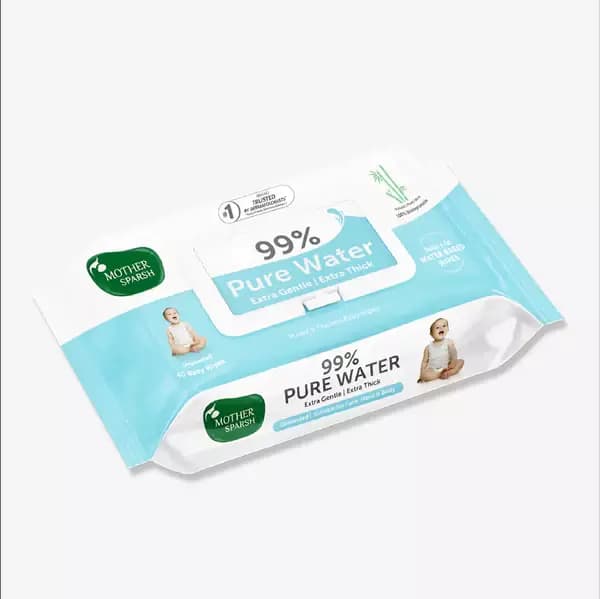 Mother Sparsh 99 Pure Water Unscented Baby Wipes,700g-Main image