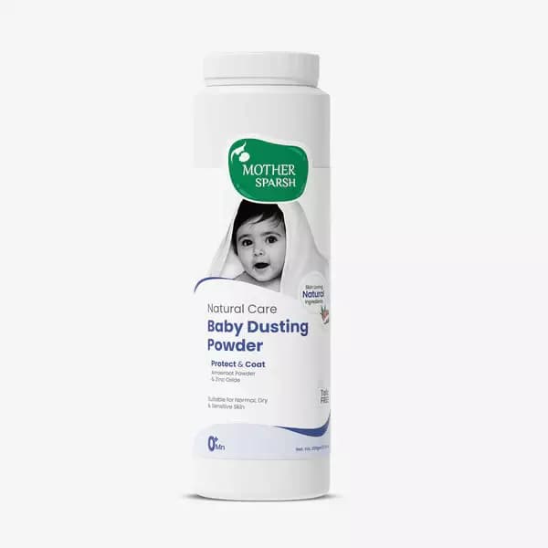 Mother Sparsh Natural Care Dusting Powder,200g-Main image
