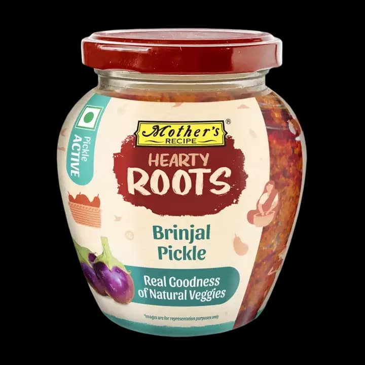 Mother's Recipe Hearty Roots Brinjal Pickle,300g-Main image