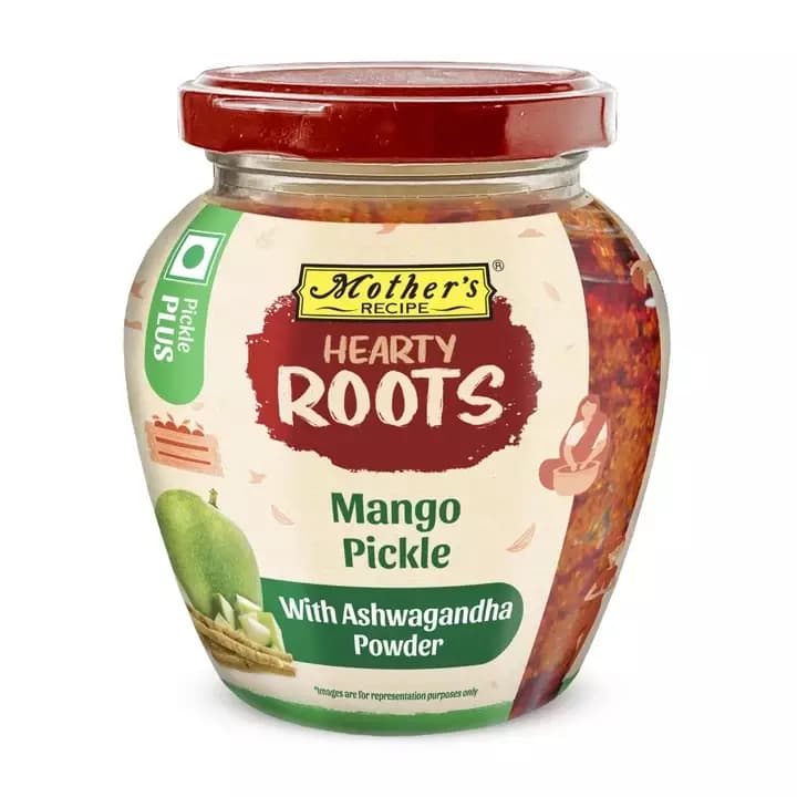 Mother's Recipe Hearty Roots Mango Pickle,300g-Main image