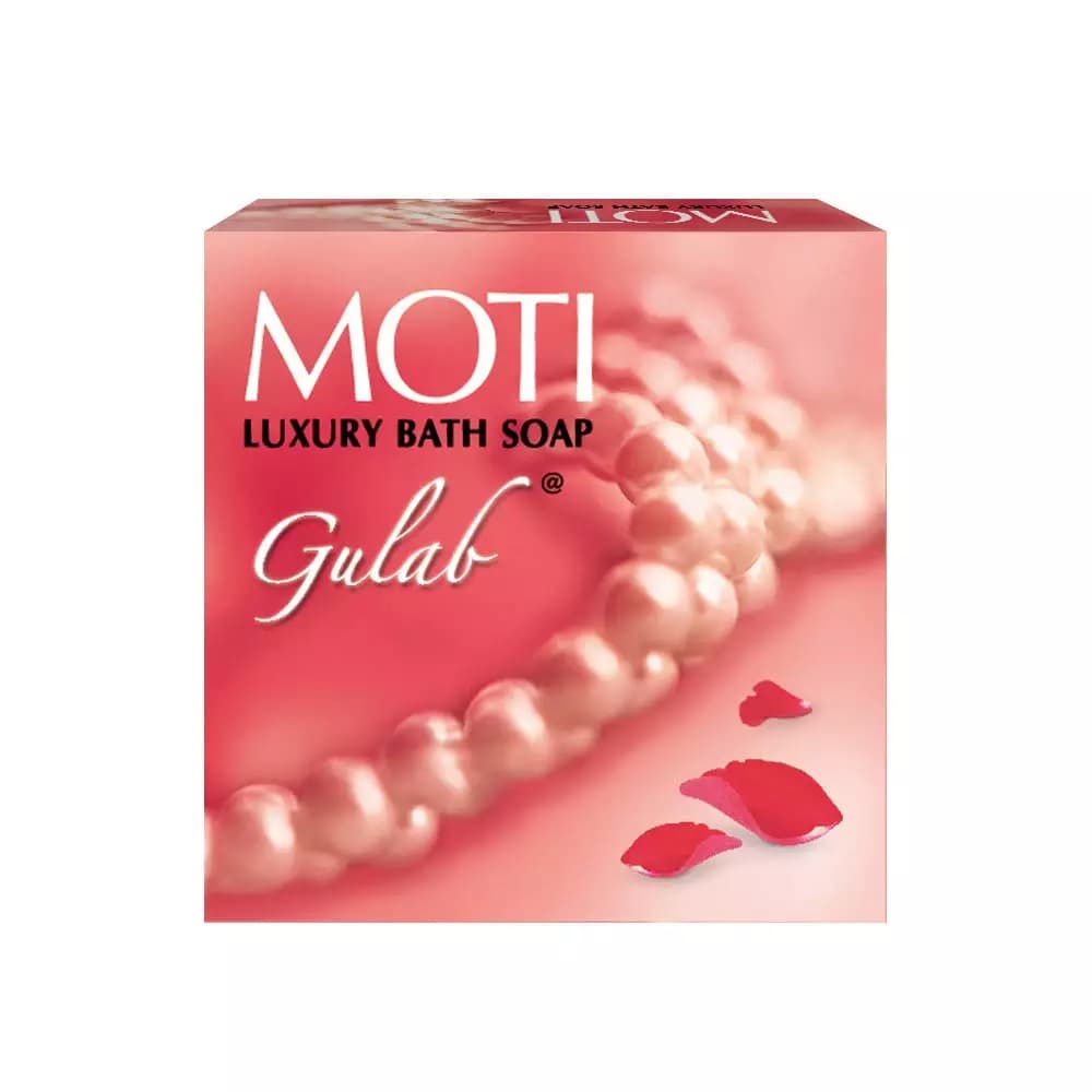 Moti Luxury Bath Soap, Gulab-Main image