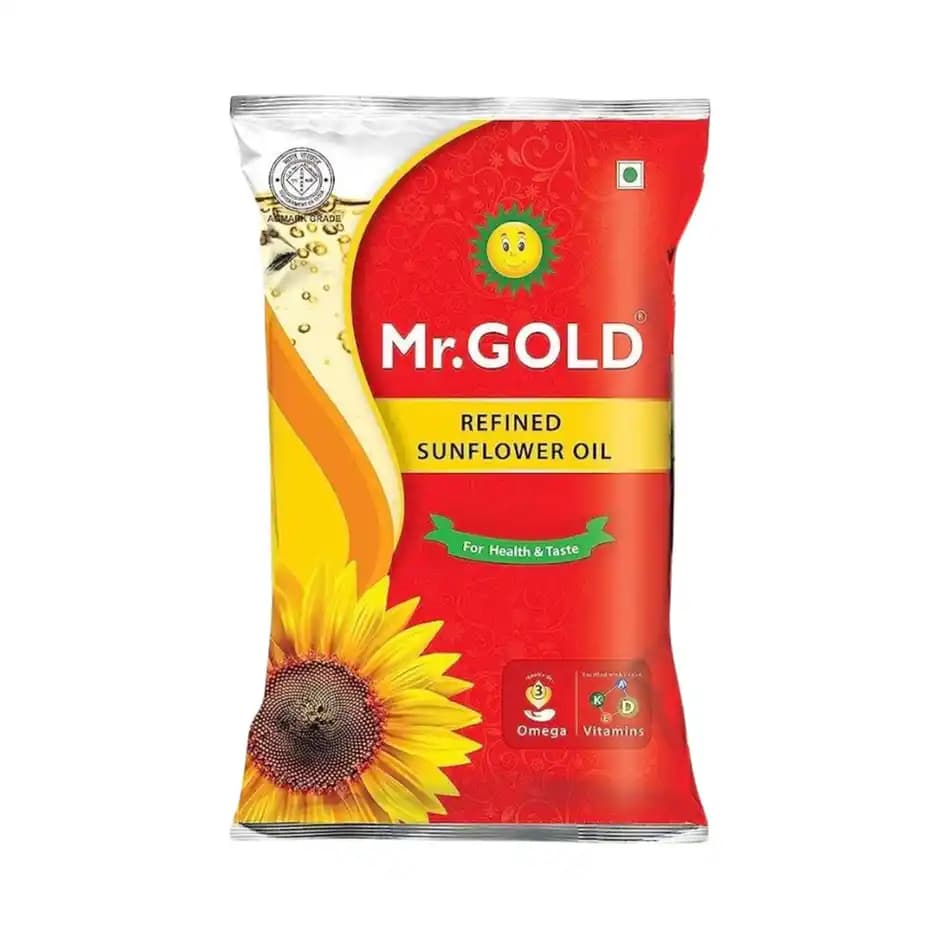Mr.Gold Refined Sunflower,1L-Main image