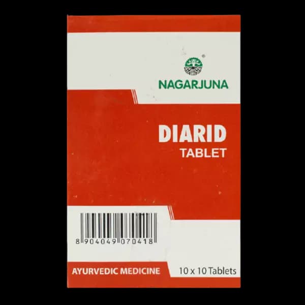 Nagarjuna Ayurveda Diarid Tablets, 100tabs-Main image