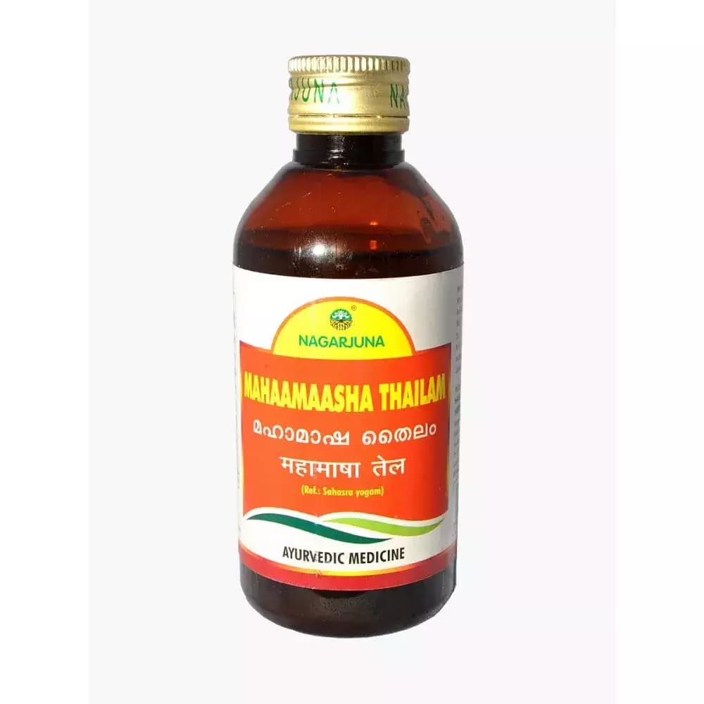 Nagarjuna Ayurveda Mahaamaasha Thailam, 200ml-Main image