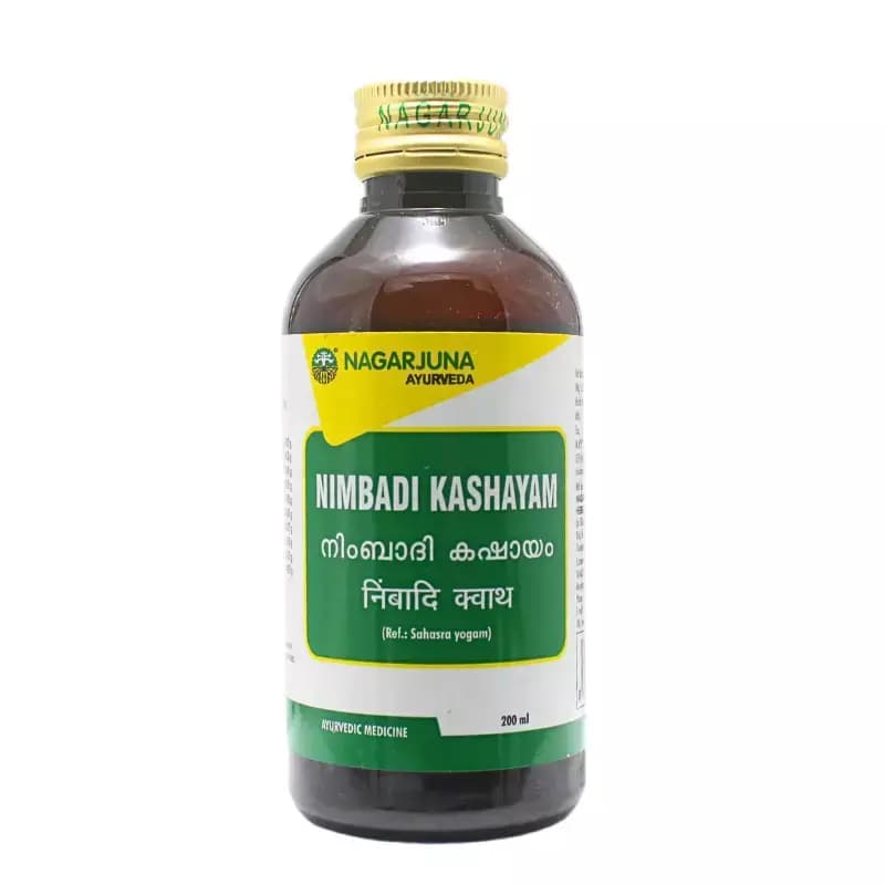Nagarjuna Ayurveda Nimbaadi Kashayam, 200ml-Main image