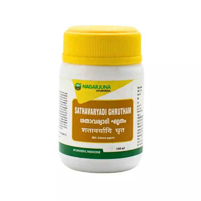 Nagarjuna Ayurveda Sathaavaryaadi Grutham, 100ml-Main image